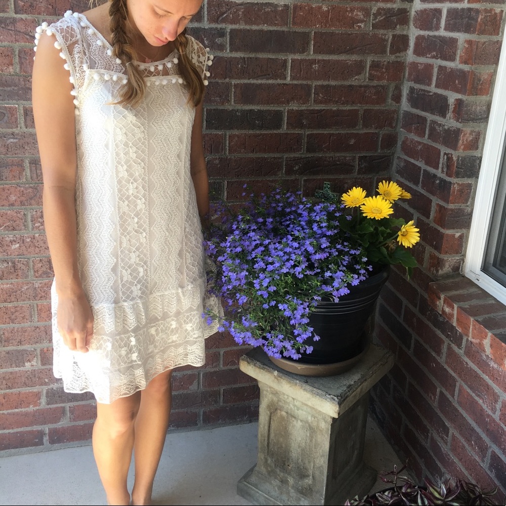 BOGO White Dress / boho / bohemian